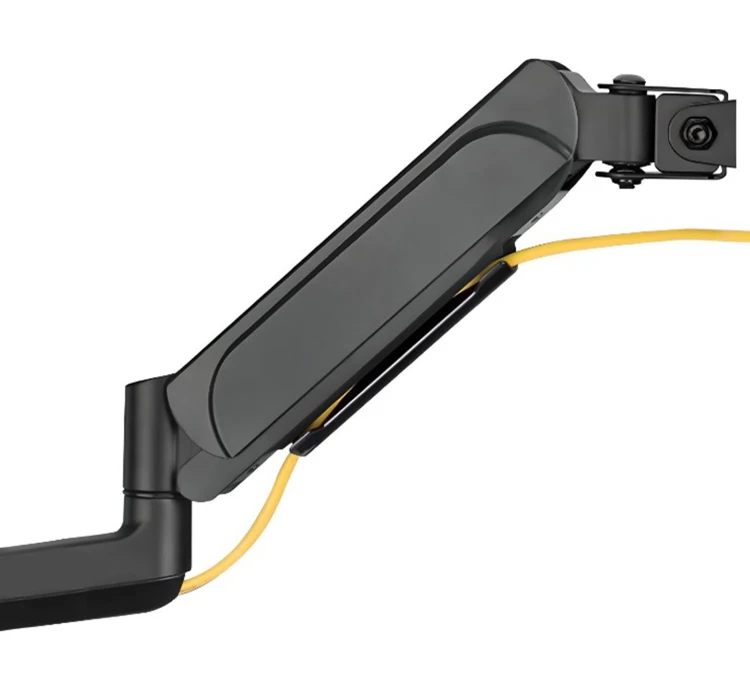 Uchwyt na 3 monitory na biurko, przekątna 17" - 27", standard VESA, waga monitora do 7 kg SolidHand-AS03