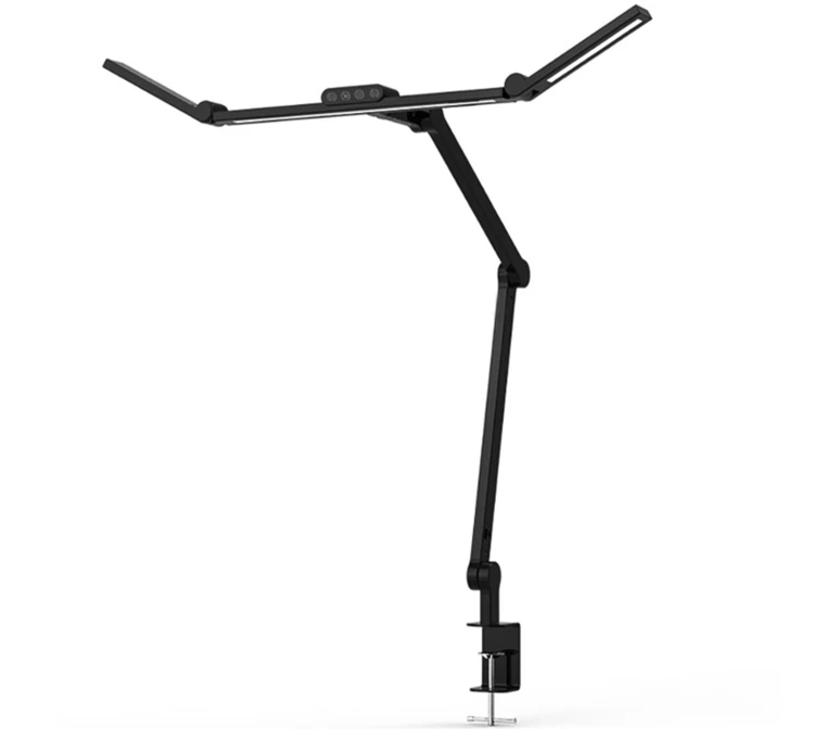 Lampa biurkowa LED z panelem dotykowym i regulacją jasności i ustawienia, 1380 lm LumixDesk-03