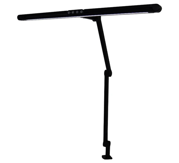 Lampa bezcieniowa LED montowana na biurku z regulacją jasności i panelem dotykowym, 2450 lm LumixDesk-13