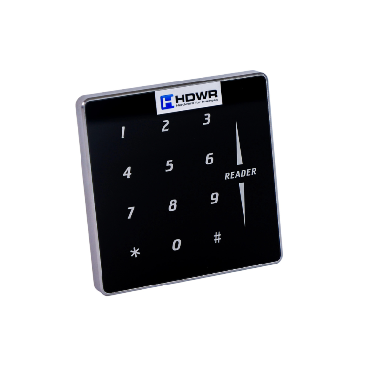 Zamek kodowy do drzwi z weryfikacją na hasło i karty RFID 125 kHz, Wiegand 26/34 SecureEntry-AC800LF