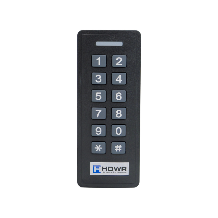 Zamek szyfrowy z weryfikacją na hasło i kartę, brelok RFID 13,56 MHz, Wiegand 26 SecureEntry-AC700HF