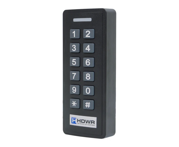 Zamek szyfrowy z weryfikacją na hasło i kartę, brelok RFID 13,56 MHz, Wiegand 26 SecureEntry-AC700HF