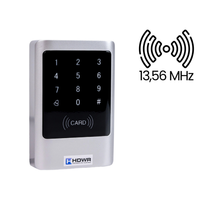 Samodzielny kontroler dostępu na kod PIN karty RFID 13,56 mHz, Wiegand 26 SecureEntry-AC900HF