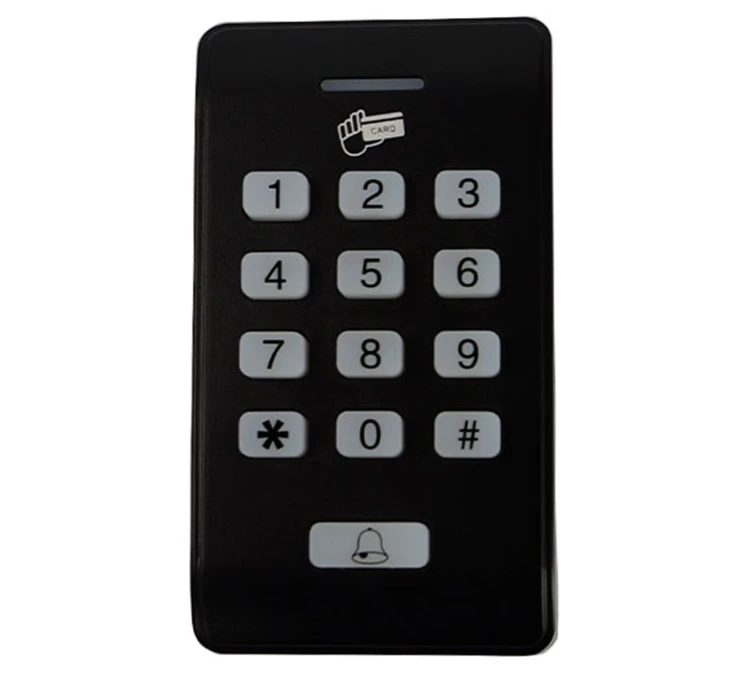 Szyfrator do drzwi zewnętrznych na kartę RFID 125 kHz i kod, Wiegand 26/ Wiegand 34, SecureEntry-AC100