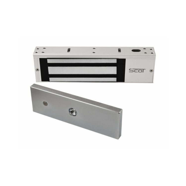 Zwora elektromagnetyczna 540kg z sygnalizacją i zwłoką czasową EL-1200TSL2