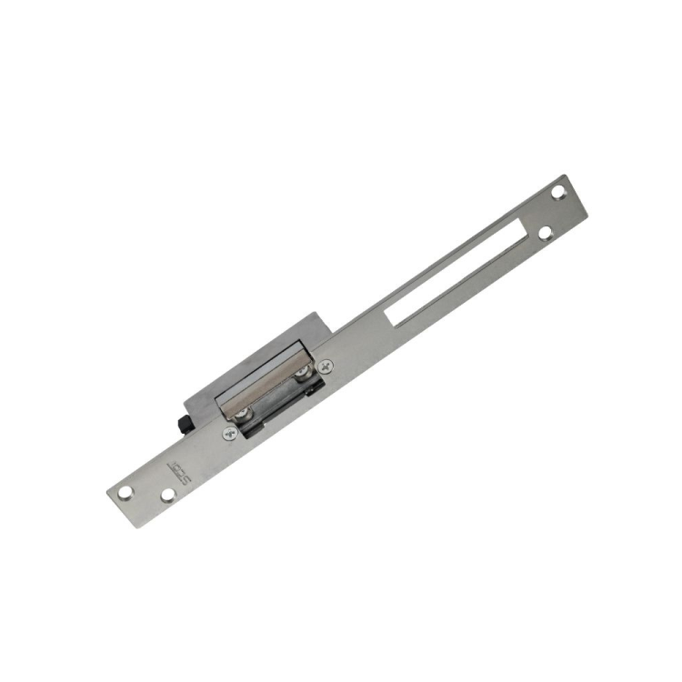 Elektrozaczep symetryczny z blokadą i sygnalizacją ES-S12AC/DC-BS PROFI