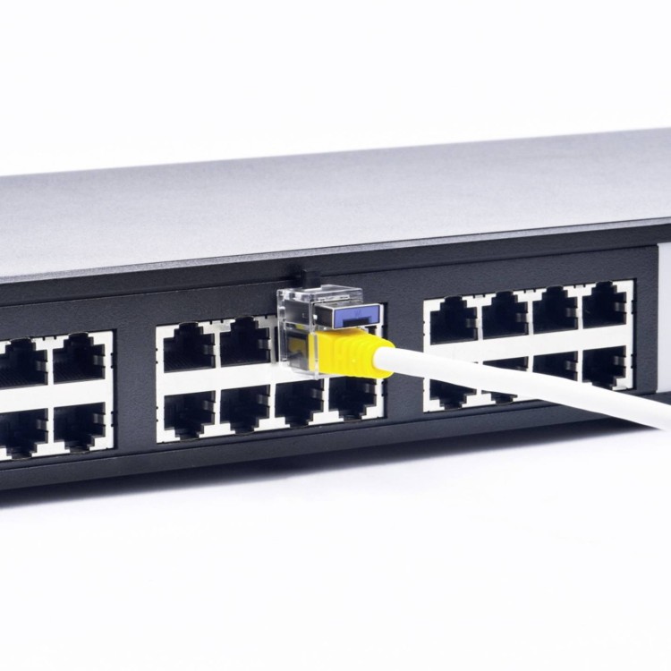 Blokada kabla LAN RJ45 Smart Keeper NC03PKDB Zestaw 5 szt + klucz