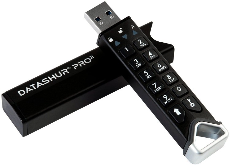 Pendrive iStorage datAshur PRO2®USB 64 GB czarny IS-FL-DP2-256-64 USB 3.2