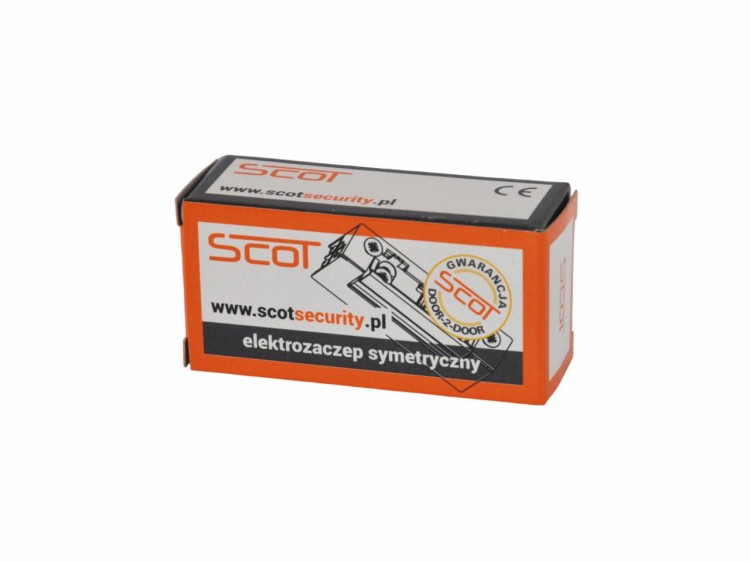 Elektrozaczep symetryczny z wyślizgiem niskoprądowy, z blokadą ESL-S1224N-B