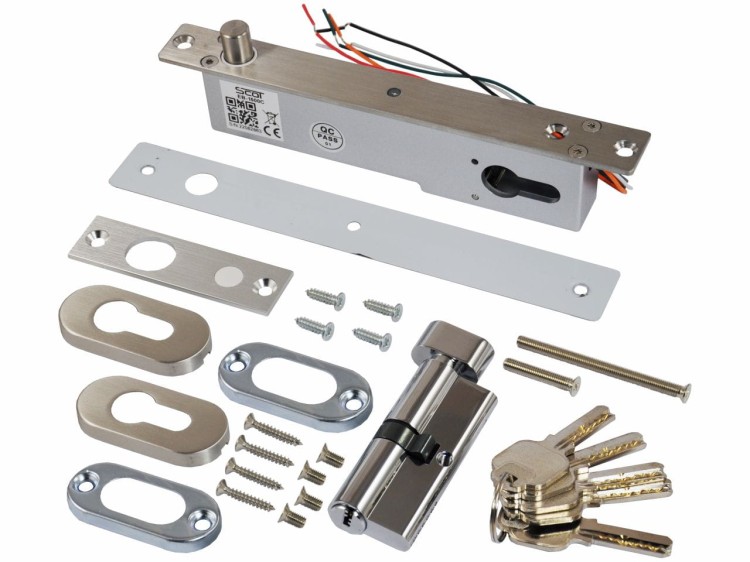 Elektrozamek trzpieniowy z wkładką EB-1500C