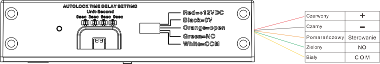 Elektrozamek trzpieniowy rewersyjny nawierzchniowy EB-1500SR