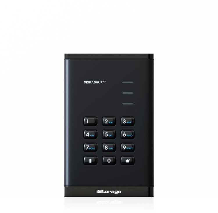 Szyfrowany dysk SSD diskAshur3 2TB IS-DA3-256-SSD-2000-B