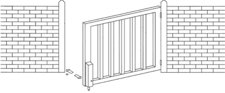 Elektrozamek trzpieniowy zewnętrzny nawierzchniowy EB-1900