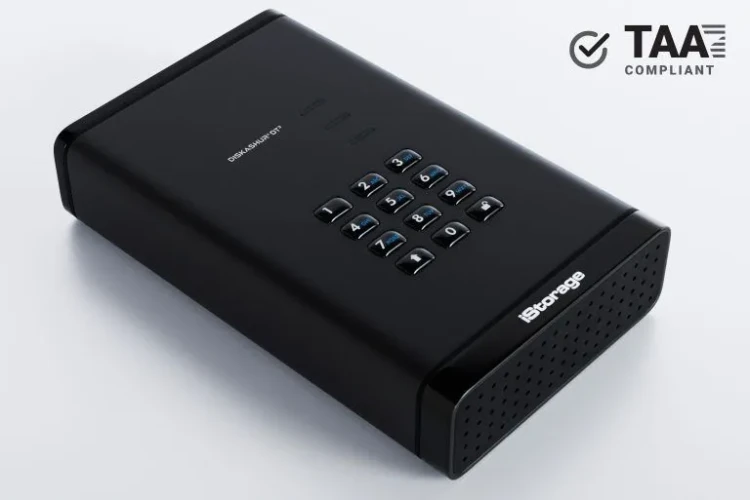 Szyfrowany dysk iStorage diskAshur DT3 HDD 4TB | IS-DT3-256-8000-F