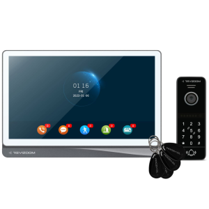 Wideodomofon 10" Revizoom RM-T404HDI WHITE/RC-411HD-CK