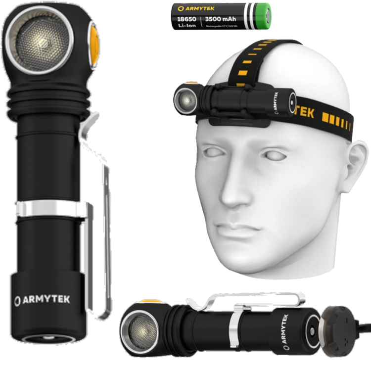 Latarka Armytek Wizard C2 Pro (Ciepłe światło)
