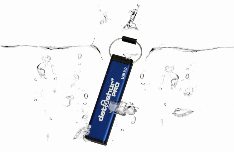 Pendrive iStorage datAshur® PRO USB 8 GB niebieski IS-FL-DA3-256-8 USB 3.2