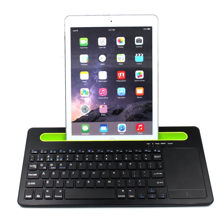 Klawiatura z touchpadem na Bluetooth z podstawką na telefon, tablet typerCLAW BM110