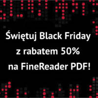 FINEREADER PDF 50% TANIEJ NA BLACK FRIDAY!