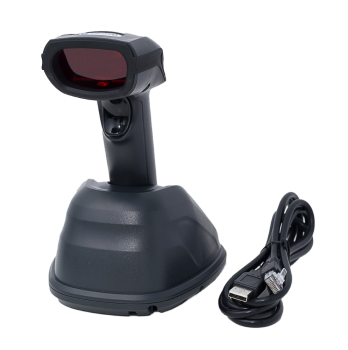 Skaner kodów kreskowych 1D ze stacją dokującą profesjonalny USB HD8900