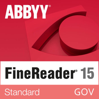 GOV - ABBYY FineReader PDF 15 Standard (użytkownik zdalny) licencja wieczysta