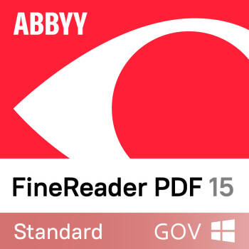 GOV - ABBYY FineReader PDF 15 Standard (użytkownik zdalny) subskrypcja
