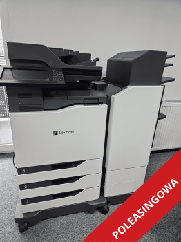 Drukarka poleasingowa Lexmark XC8155 z sorterem
