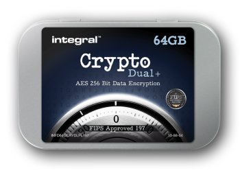 Szyfrowany pendrive Crypto Drive DUAL+  64 GB - Mac OS i Windows