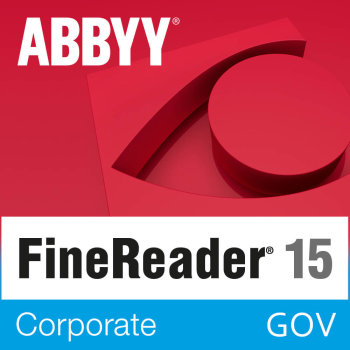 GOV - ABBYY FineReader PDF 15 Corporate (jednoczesny dostęp) licencja wieczysta