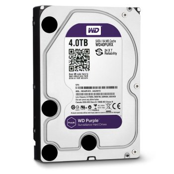 WD40PURX Dysk 3.5" 4TB Western Digital Purple SATA 6Gb/s 64MB cache