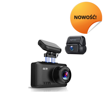 Kamera samochodowa przód tył z GPS ULTRA HD 4K Wideorejestrator videoCAR D510
