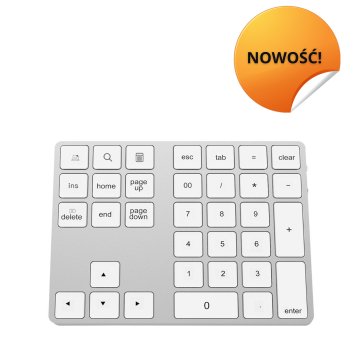 Klawiatura numeryczna do laptopa z Bluetooth 2x HUB USB typerCLAW BN110