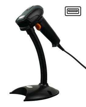Automatyczny skaner kodów kreskowych z podstawką USB HDWR HD29A
