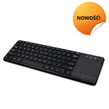 Klawiatura bezprzewodowa z touchpadem 2.4G USB typerCLAW-BC130