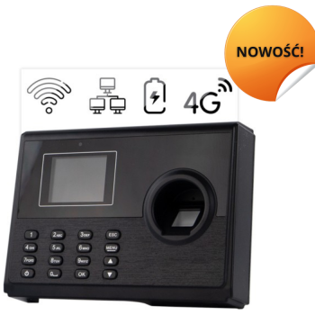 Rejestrator czasu pracy WIFI WEB P2P IC WIEGAND 4G HDWR TimeLok-400NWEPBI4G