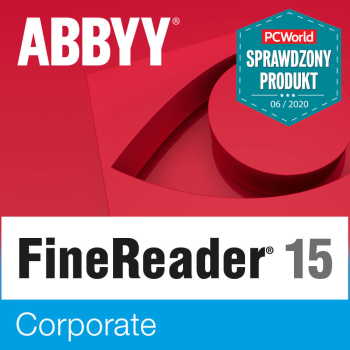 ABBYY FineReader PDF 15 Corporate (pojedynczy użytkownik) licencja wieczysta