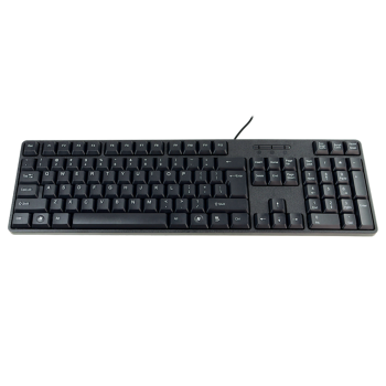 Klawiatura przewodowa blok numeryczny czarna QWERTY membranowa typerCLAW-PC100