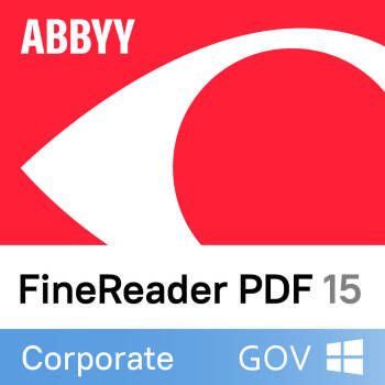 GOV - ABBYY FineReader PDF 15 Corporate (jednoczesny dostęp) subskrypcja
